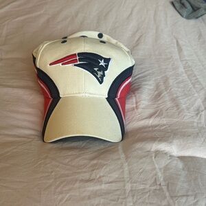 NFL Cream and Red Hat
